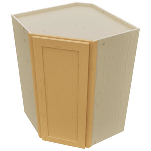 Fabuwood Galaxy Timber WDC2739 Wall Corner Diagonal Cabinet, Top View