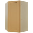 Fabuwood Galaxy Timber WDC2742 Wall Corner Diagonal Cabinet, Front View
