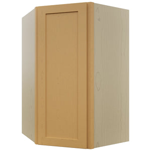Fabuwood Galaxy Timber WDC2742 Wall Corner Diagonal Cabinet, Front View