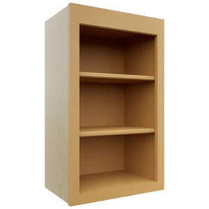 Fabuwood Galaxy Timber WOS1830 Wall Open Shelf, Front View
