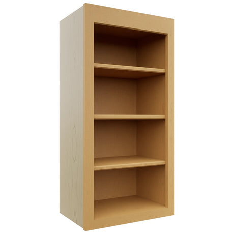 Fabuwood Galaxy Timber WOS1836 Wall Open Shelf, Front View