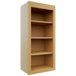 Fabuwood Galaxy Timber WOS1839 Wall Open Shelf, Front View