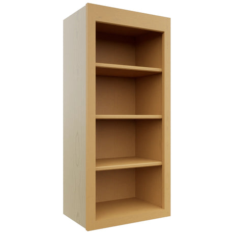 Fabuwood Galaxy Timber WOS1839 Wall Open Shelf, Front View