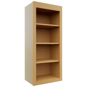 Fabuwood Galaxy Timber WOS1842 Wall Open Shelf, Front View