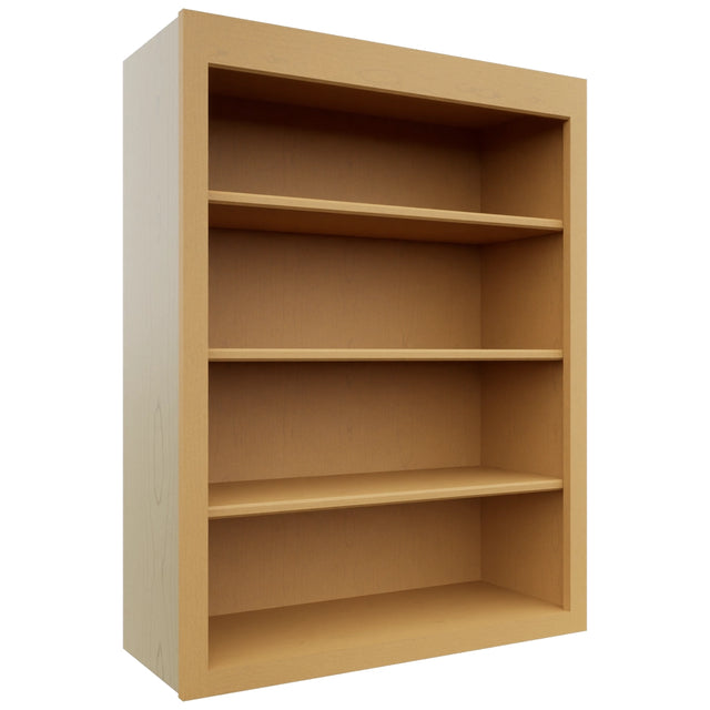 Fabuwood Galaxy Timber WOS3039 Wall Open Shelf, Front View
