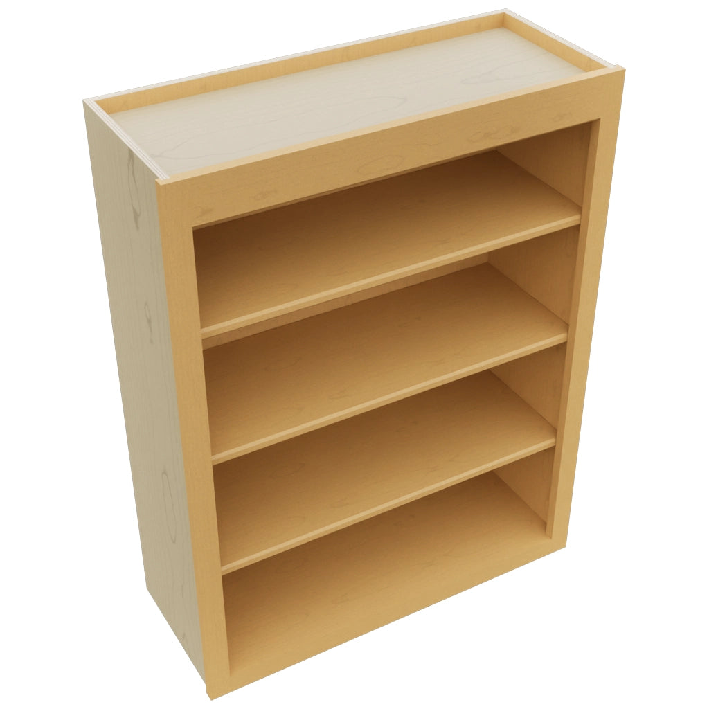 Fabuwood Galaxy Timber WOS3039 Wall Open Shelf, Top View