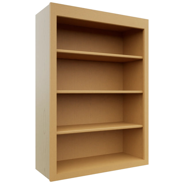 Fabuwood Galaxy Timber WOS3042 Wall Open Shelf, Front View