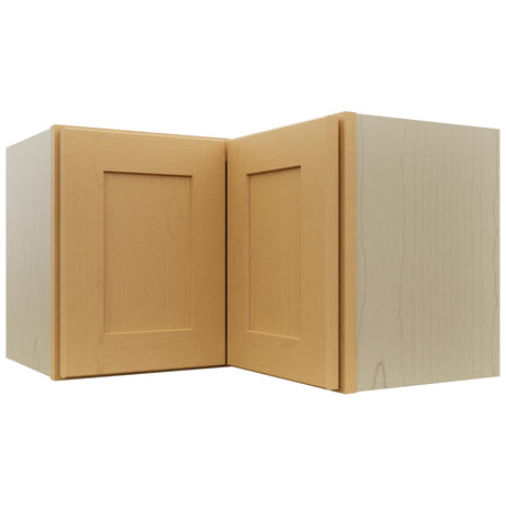 Fabuwood Galaxy Timber WPC2415 Wall Corner Pie Cabinet, Front View