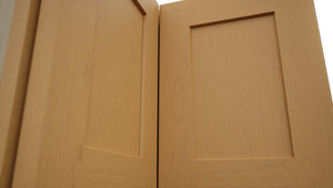 Fabuwood Galaxy Timber WPC2415 Wall Corner Pie Cabinet, Detail View