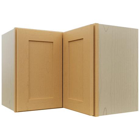 Fabuwood Galaxy Timber WPC2418 Wall Corner Pie Cabinet, Front View