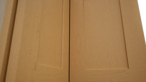 Fabuwood Galaxy Timber WPC2418 Wall Corner Pie Cabinet, Detail View