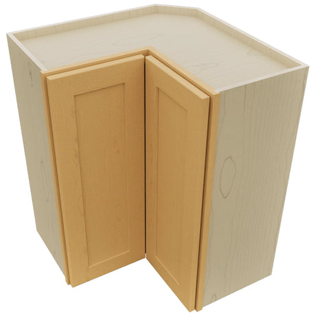 Fabuwood Galaxy Timber WPC2430 Wall Corner Pie Cabinet, Top View