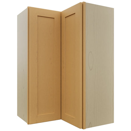 Fabuwood Galaxy Timber WPC2436 Wall Corner Pie Cabinet, Front View