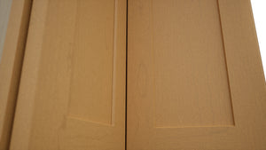 Fabuwood Galaxy Timber WPC2439 Wall Corner Pie Cabinet, Detail View