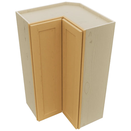 Fabuwood Galaxy Timber WPC2442 Wall Corner Pie Cabinet, Top View