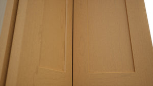Fabuwood Galaxy Timber WPC2442 Wall Corner Pie Cabinet, Detail View
