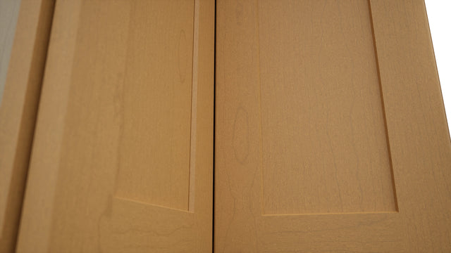 Fabuwood Galaxy Timber WPC2442 Wall Corner Pie Cabinet, Detail View
