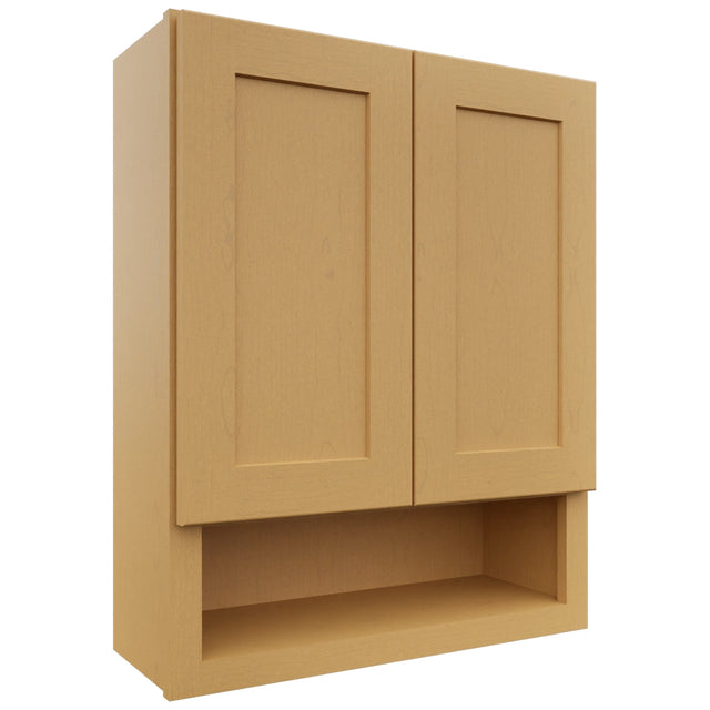 Fabuwood Galaxy Timber WVS2430 Vanity Wall Storage, Front View