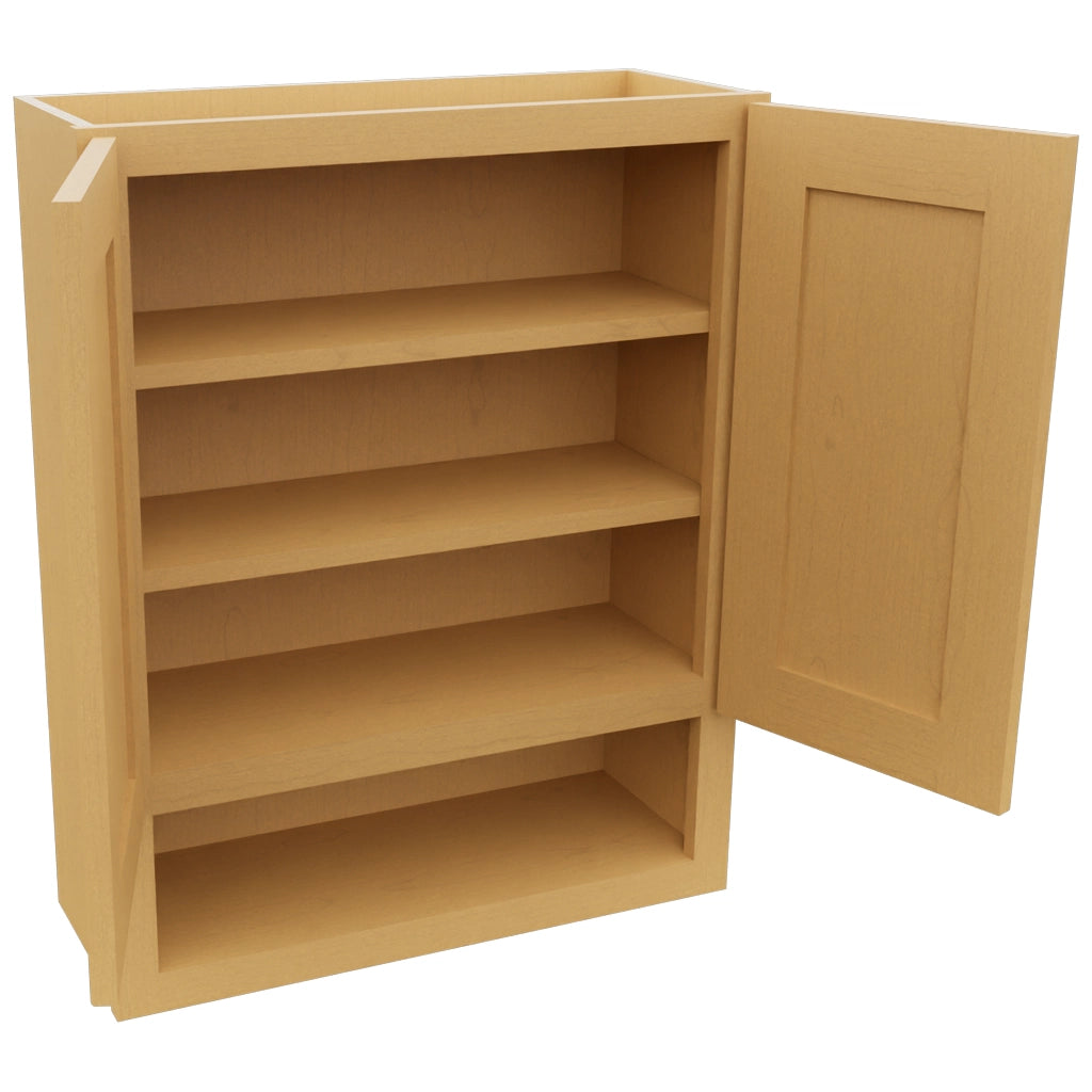 Fabuwood Galaxy Timber WVS2430 Vanity Wall Storage, Open View