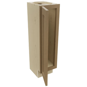 Fabuwood Galaxy Truffle B09FD-12D Base Full Door Cabinet, Open View