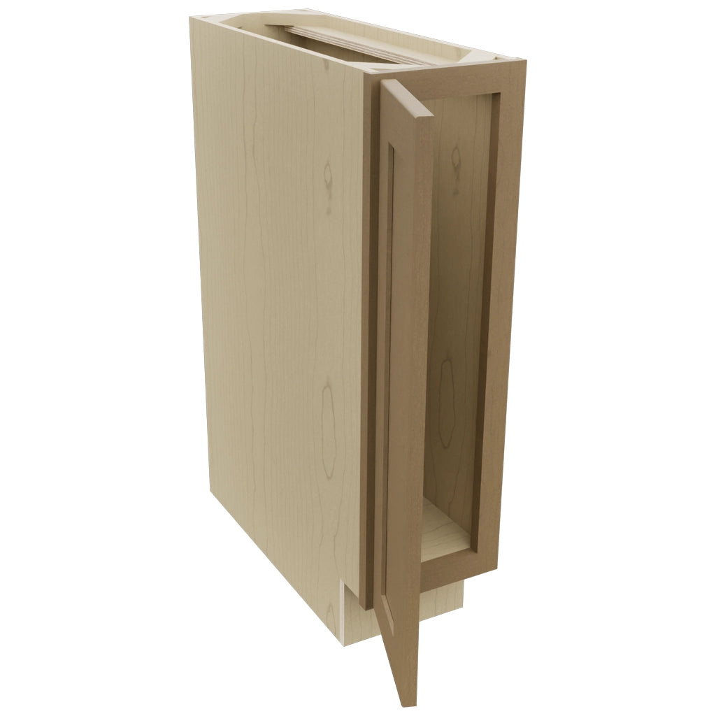 Fabuwood Galaxy Truffle B09FD Base Full Door Cabinet, Open View