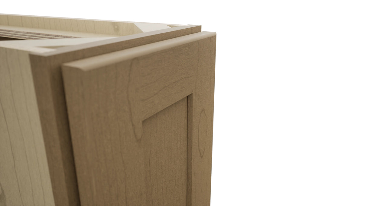 Fabuwood Galaxy Truffle B09FD Base Full Door Cabinet, Detail View