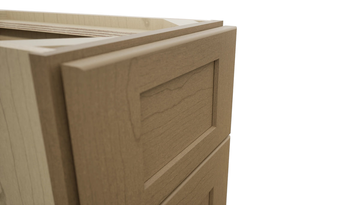 Fabuwood Galaxy Truffle B12 Base Standard Cabinet, Detail View