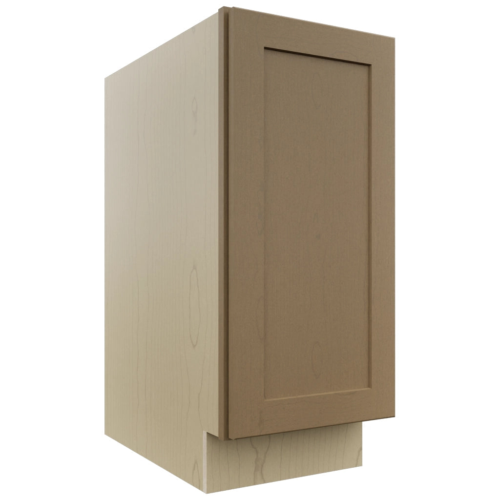 Fabuwood Galaxy Truffle B15FD Base Full Door Cabinet, Front View
