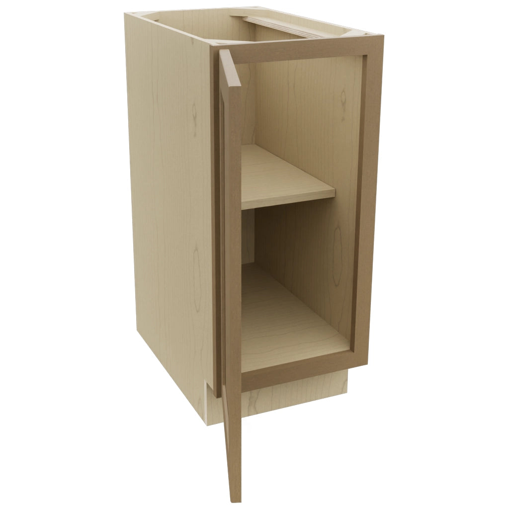 Fabuwood Galaxy Truffle B15FD Base Full Door Cabinet, Open View