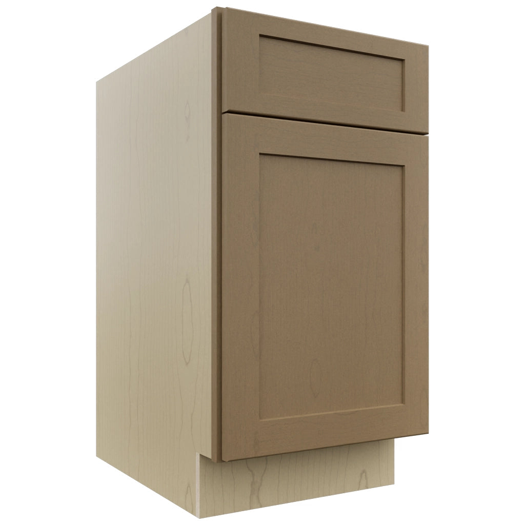 Fabuwood Galaxy Truffle B18 Base Standard Cabinet, Front View