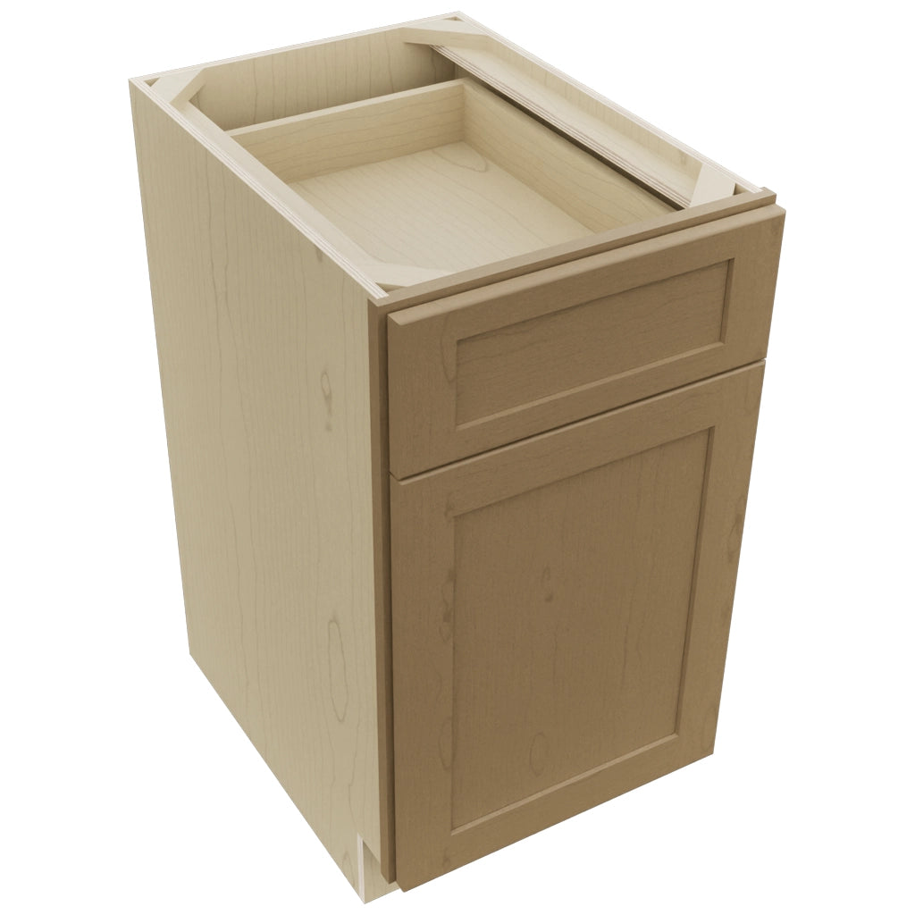 Fabuwood Galaxy Truffle B18 Base Standard Cabinet, Top View