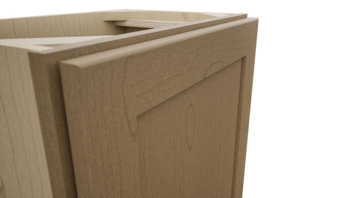 Fabuwood Galaxy Truffle B18FD-12D Base Full Door Cabinet, Detail View