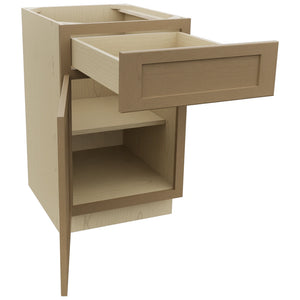 Fabuwood Galaxy Truffle B21 Base Standard Cabinet, Open View