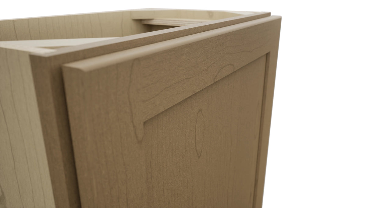 Fabuwood Galaxy Truffle B21FD-12D Base Full Door Cabinet, Detail View