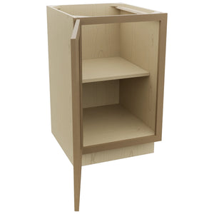 Fabuwood Galaxy Truffle B21FD Base Full Door Cabinet, Open View
