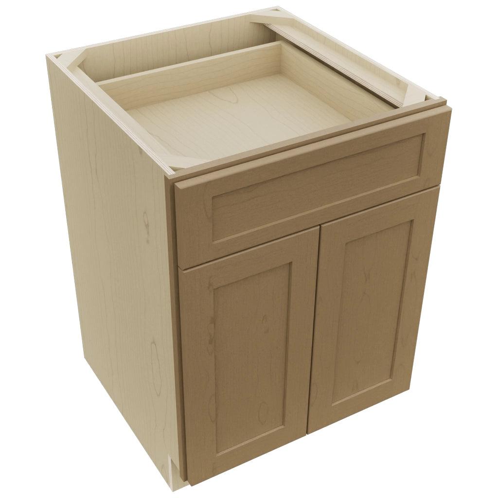 Fabuwood Galaxy Truffle B24 Base Standard Cabinet, Top View