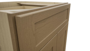 Fabuwood Galaxy Truffle B24 Base Standard Cabinet, Detail View