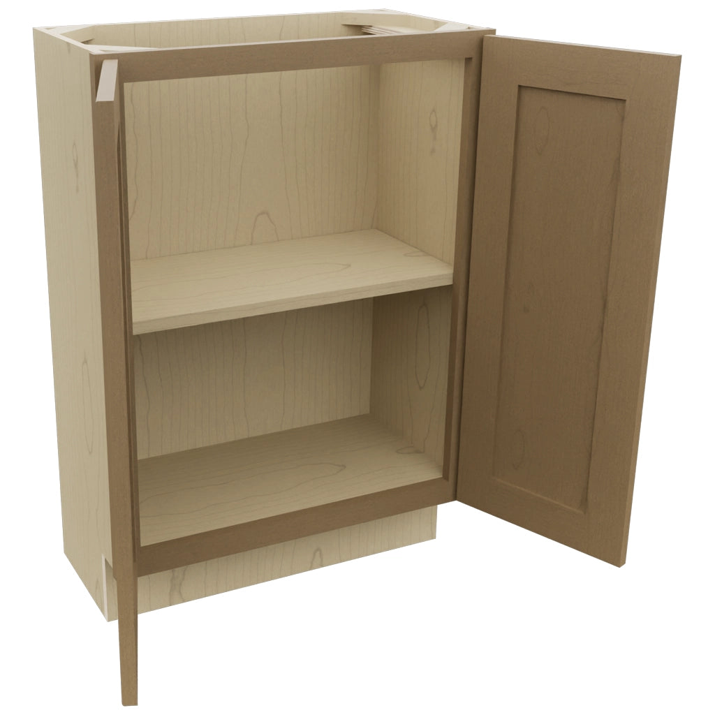 Fabuwood Galaxy Truffle B24FD-12D Base Full Door Cabinet, Open View