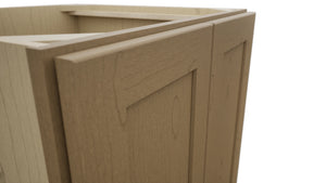 Fabuwood Galaxy Truffle B24FD Base Full Door Cabinet, Detail View