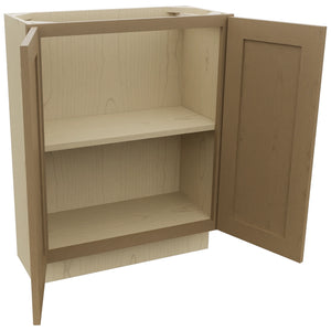 Fabuwood Galaxy Truffle B27FD-12D Base Full Door Cabinet, Open View