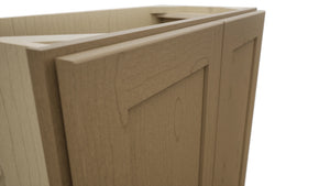 Fabuwood Galaxy Truffle B27FD-12D Base Full Door Cabinet, Detail View