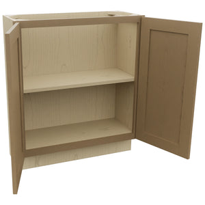 Fabuwood Galaxy Truffle B30FD-12D Base Full Door Cabinet, Open View