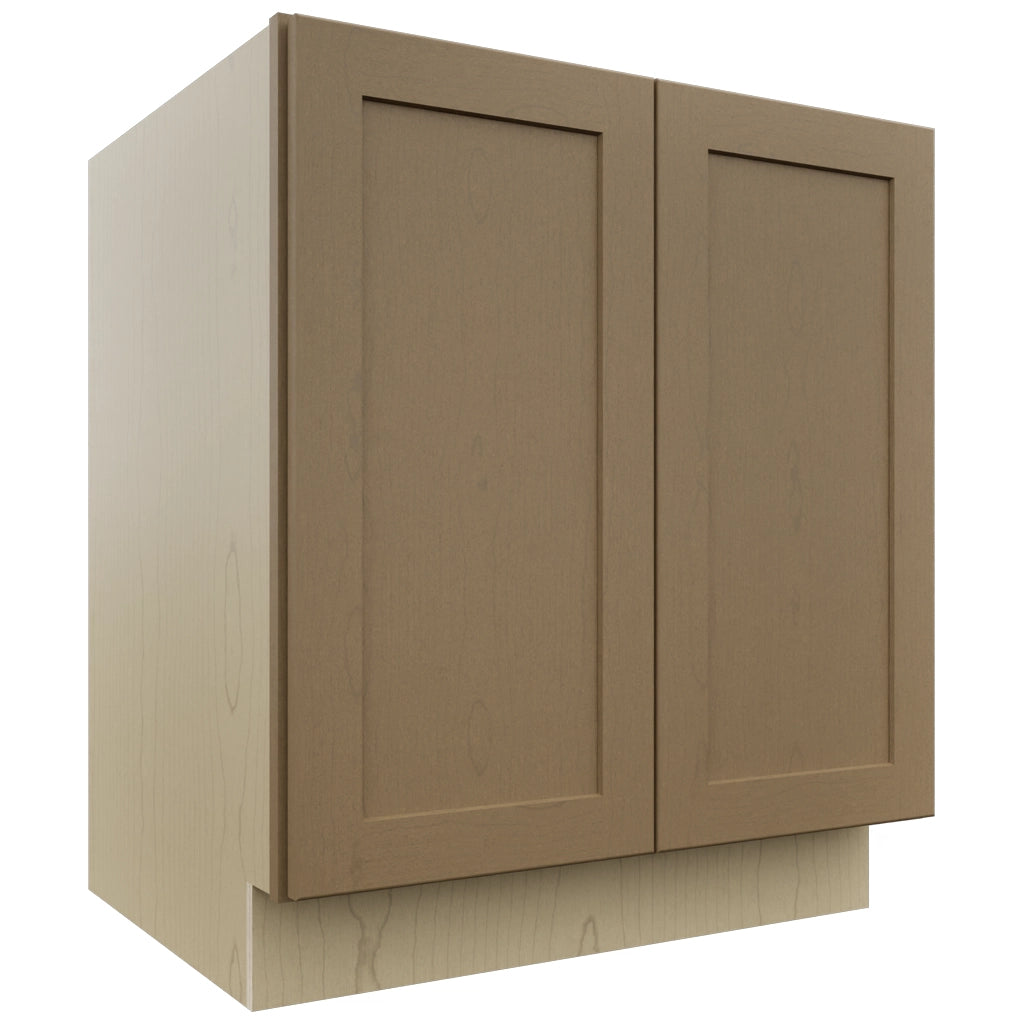 Fabuwood Galaxy Truffle B30FD Base Full Door Cabinet, Front View