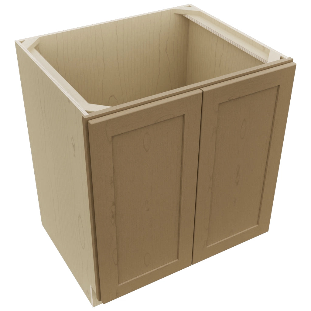Fabuwood Galaxy Truffle B30FD Base Full Door Cabinet, Top View