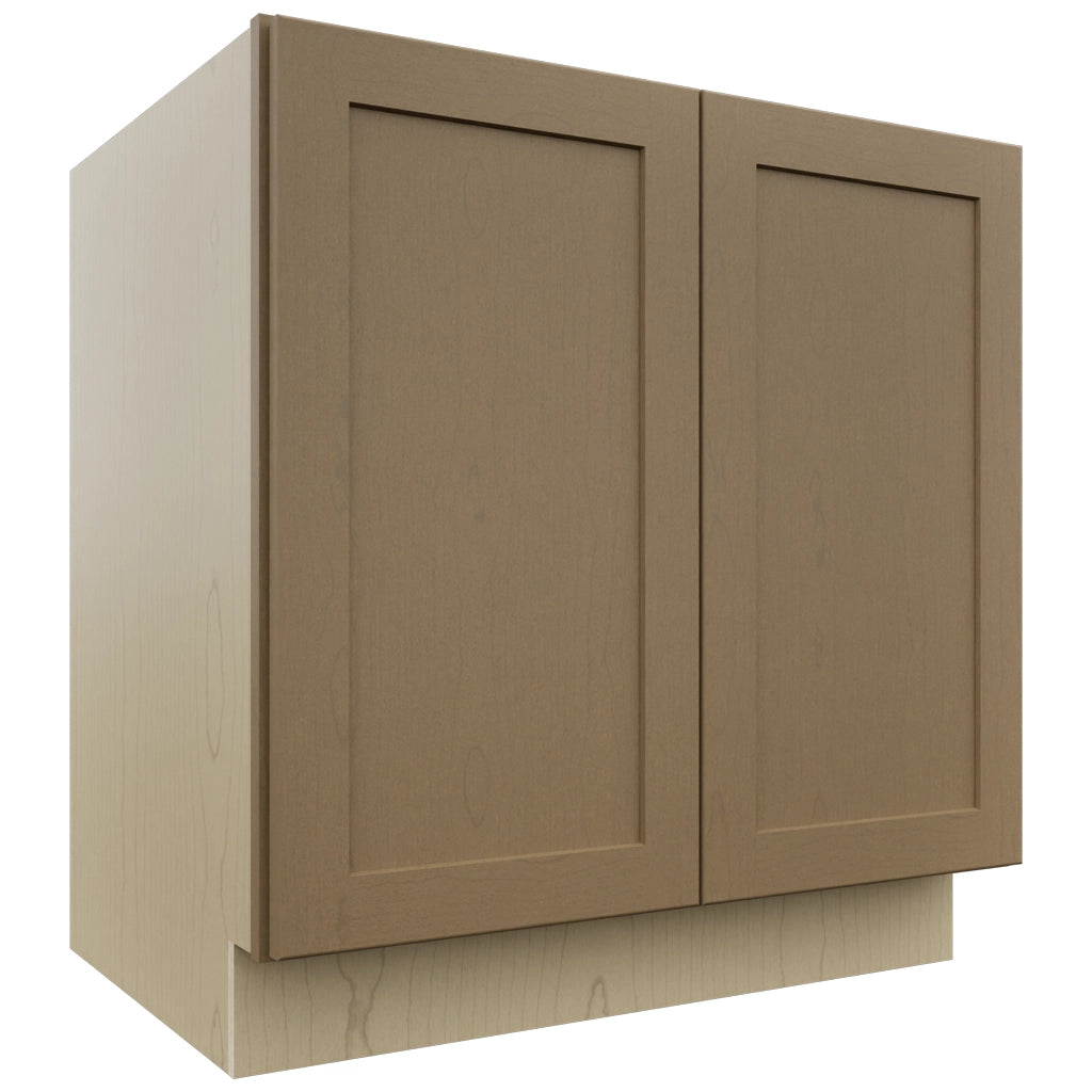 Fabuwood Galaxy Truffle B33FD Base Full Door Cabinet, Front View
