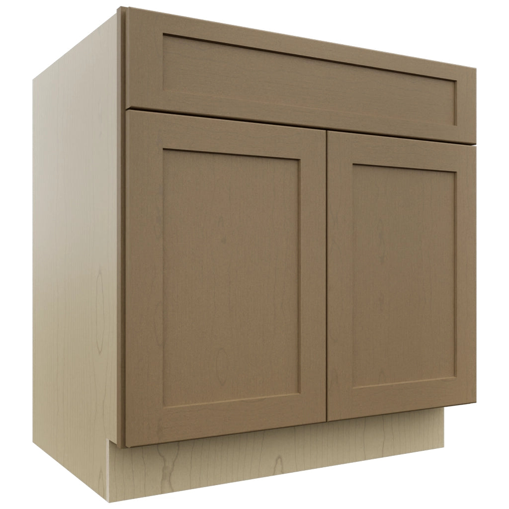 Fabuwood Galaxy Truffle B33SDF Base Standard Cabinet, Front View