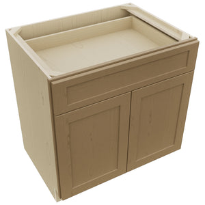 Fabuwood Galaxy Truffle B33SDF Base Standard Cabinet, Top View
