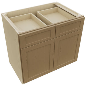 Fabuwood Galaxy Truffle B36 Base Standard Cabinet, Top View