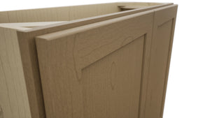 Fabuwood Galaxy Truffle B36FD-12D Base Full Door Cabinet, Detail View