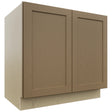 Fabuwood Galaxy Truffle B36FD Base Full Door Cabinet, Front View